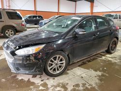 Ford salvage cars for sale: 2018 Ford Focus SE