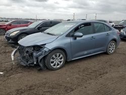 Salvage cars for sale at Houston, TX auction: 2021 Toyota Corolla LE