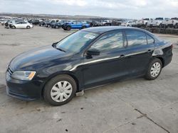 Salvage cars for sale at Grand Prairie, TX auction: 2016 Volkswagen Jetta S