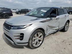 Salvage cars for sale at Houston, TX auction: 2022 Land Rover Range Rover Evoque R-DYNAMIC S