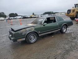 Salvage cars for sale at Lumberton, NC auction: 1986 Chevrolet Monte Carlo