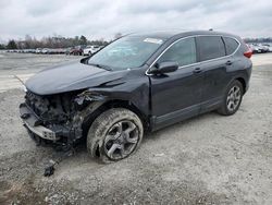 Salvage cars for sale at Lumberton, NC auction: 2018 Honda CR-V EXL