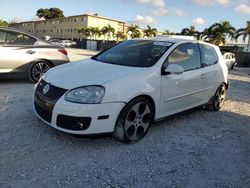 Volkswagen salvage cars for sale: 2008 Volkswagen GTI