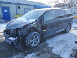 Toyota Sienna le Vehiculos salvage en venta: 2015 Toyota Sienna LE