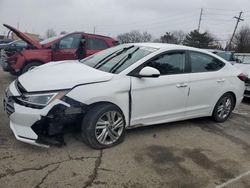 Salvage cars for sale at Moraine, OH auction: 2020 Hyundai Elantra SEL