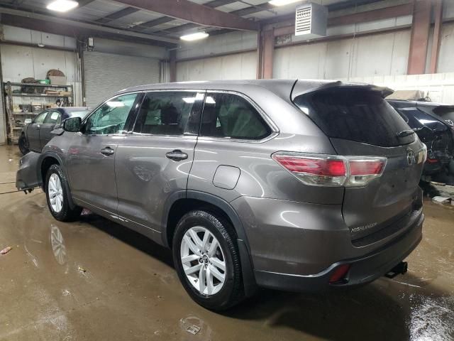 2016 Toyota Highlander LE