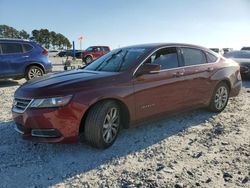 Chevrolet salvage cars for sale: 2016 Chevrolet Impala LT