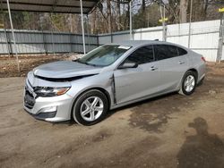 Salvage cars for sale at Austell, GA auction: 2020 Chevrolet Malibu LS