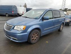 Chrysler Town & Country Touring salvage cars for sale: 2012 Chrysler Town & Country Touring