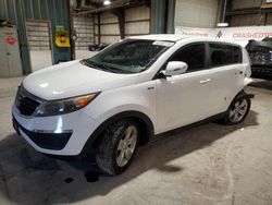 Salvage cars for sale at Eldridge, IA auction: 2012 KIA Sportage LX