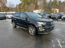 Vehiculos salvage en venta de Copart North Billerica, MA: 2018 Ford Edge Sport