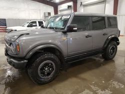 Salvage cars for sale at Avon, MN auction: 2022 Ford Bronco Base