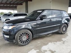 Land Rover salvage cars for sale: 2016 Land Rover Range Rover Sport HSE