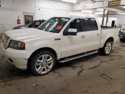 Salvage trucks for sale at Ham Lake, MN auction: 2008 Ford F150 Supercrew