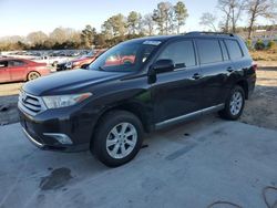 Salvage cars for sale at Byron, GA auction: 2013 Toyota Highlander Base