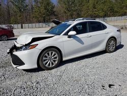 Salvage cars for sale at Gainesville, GA auction: 2020 Toyota Camry LE