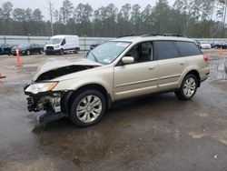 Salvage cars for sale at Harleyville, SC auction: 2009 Subaru Outback 2.5I Limited