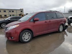 Carros salvage sin ofertas aún a la venta en subasta: 2014 Toyota Sienna XLE