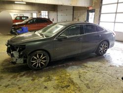 Salvage cars for sale at Indianapolis, IN auction: 2016 Chevrolet Malibu LT