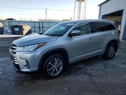 Salvage cars for sale at Chicago Heights, IL auction: 2018 Toyota Highlander SE