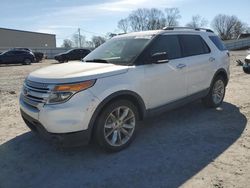 Salvage cars for sale at auction: 2014 Ford Explorer XLT