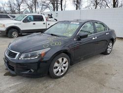 Salvage cars for sale at Bridgeton, MO auction: 2009 Honda Accord EXL