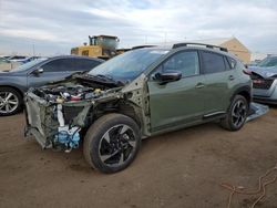 Salvage cars for sale at Brighton, CO auction: 2024 Subaru Crosstrek Limited