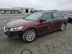 Salvage cars for sale at Lumberton, NC auction: 2013 Honda Accord EXL