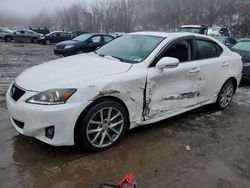 Salvage cars for sale at Marlboro, NY auction: 2012 Lexus IS 350