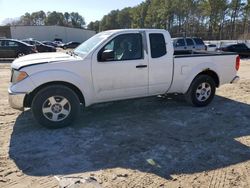 Salvage cars for sale at Seaford, DE auction: 2007 Nissan Frontier King Cab LE