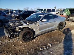 Salvage cars for sale at West Warren, MA auction: 2017 Ford Mustang GT