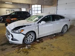 Salvage cars for sale at Indianapolis, IN auction: 2016 Ford Fusion SE