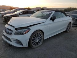 Salvage cars for sale at Las Vegas, NV auction: 2019 Mercedes-Benz C 43 AMG