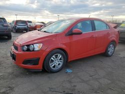 Salvage cars for sale at Indianapolis, IN auction: 2012 Chevrolet Sonic LT