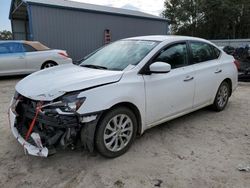 Salvage cars for sale at Midway, FL auction: 2018 Nissan Sentra S