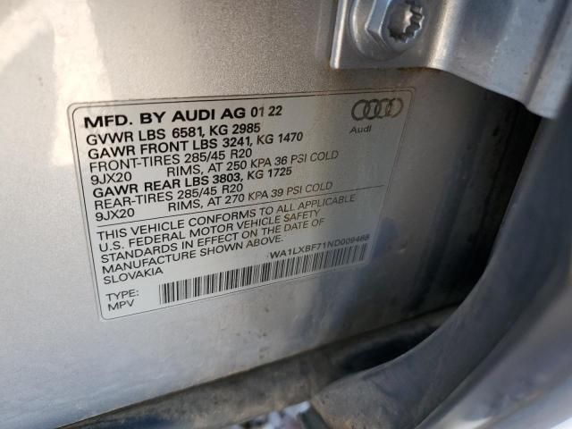 2022 Audi Q7 Premium Plus