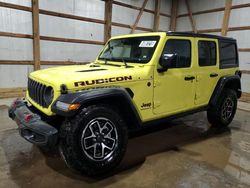 Jeep salvage cars for sale: 2024 Jeep Wrangler Rubicon