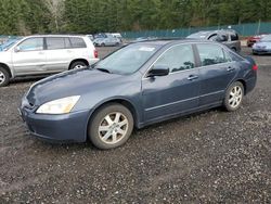 Honda Accord ex salvage cars for sale: 2005 Honda Accord EX