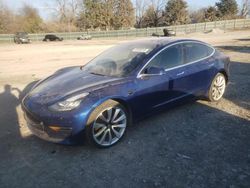 Salvage cars for sale at Madisonville, TN auction: 2018 Tesla Model 3