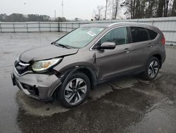 Salvage cars for sale at Dunn, NC auction: 2015 Honda CR-V Touring