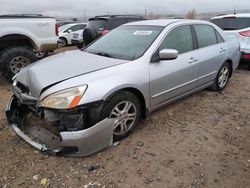 Honda salvage cars for sale: 2007 Honda Accord SE