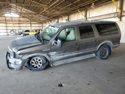 Ford Excursion Limited salvage cars for sale: 2002 Ford Excursion Limited