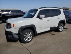 Jeep Renegade Latitude salvage cars for sale: 2017 Jeep Renegade Latitude