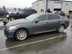 Salvage cars for sale at Vallejo, CA auction: 2007 Lexus GS 350