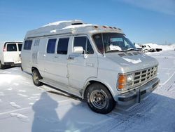 Dodge salvage cars for sale: 1989 Dodge RAM Van B250