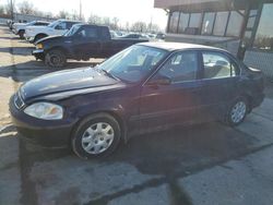 Salvage cars for sale at Fort Wayne, IN auction: 2000 Honda Civic LX