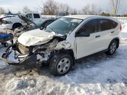 Salvage cars for sale at London, ON auction: 2015 Honda CR-V LX