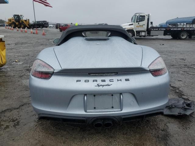 2016 Porsche Boxster Spyder