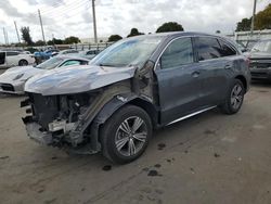 Acura Vehiculos salvage en venta: 2018 Acura MDX