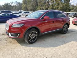 Lincoln Vehiculos salvage en venta: 2019 Lincoln Nautilus Reserve